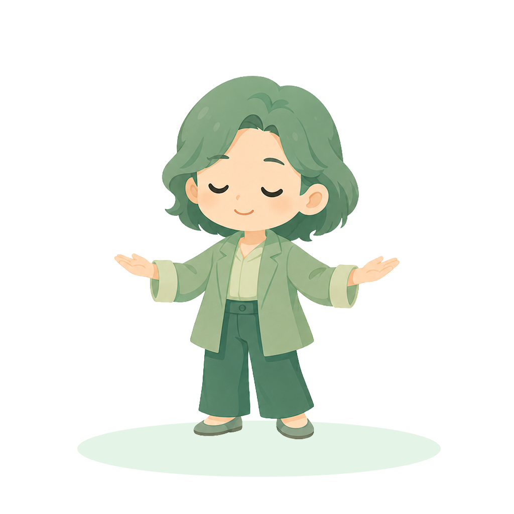 調律師デザイナーのイラスト