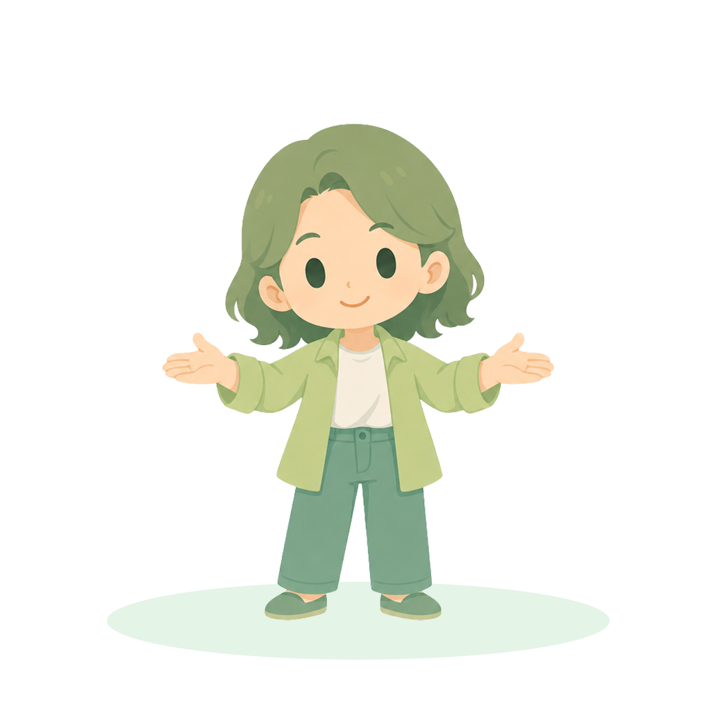 仲介人デザイナーのイラスト