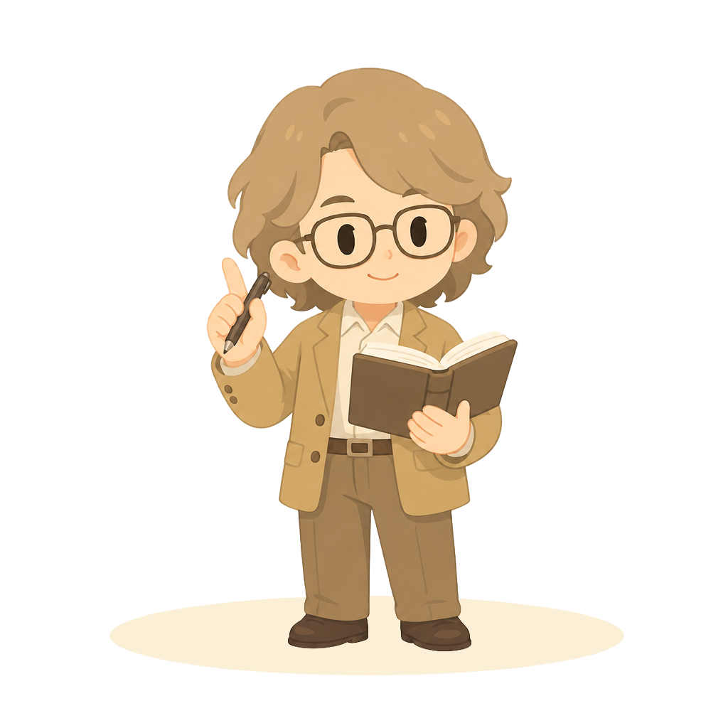 賢者デザイナーのイラスト