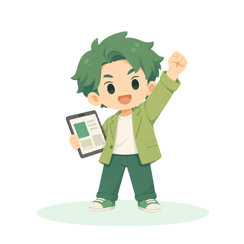 立役者デザイナーのイラスト